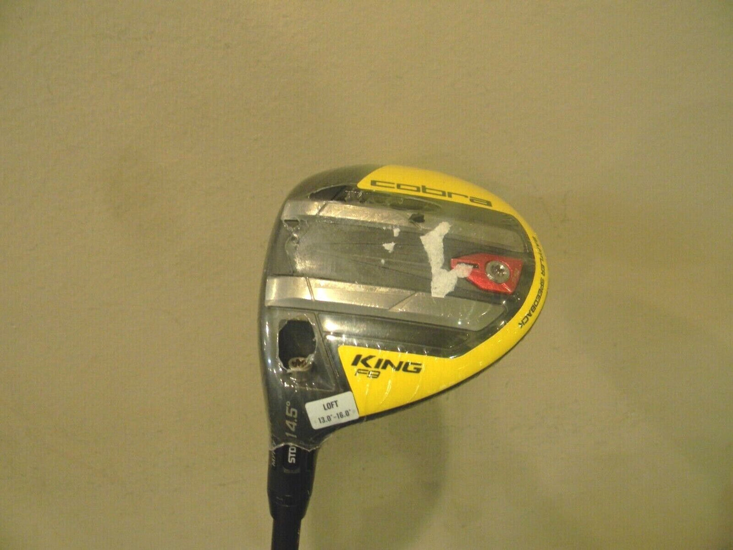 NEW COBRA KING F9 FAIRWAY WOOD  LEFT HAND 14.5* FUJI MOTORE X F3  6r REG W HC