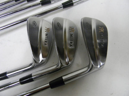 NICE RARE MIURA CB 1957 COMBO IRON SET 4 - 7 CB HEADS 8 - PW MUSCLE BACK S-300