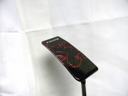 PIRETTI MATERA SLANT NECK PUTTER 35 HEAD COVER INCLUDED