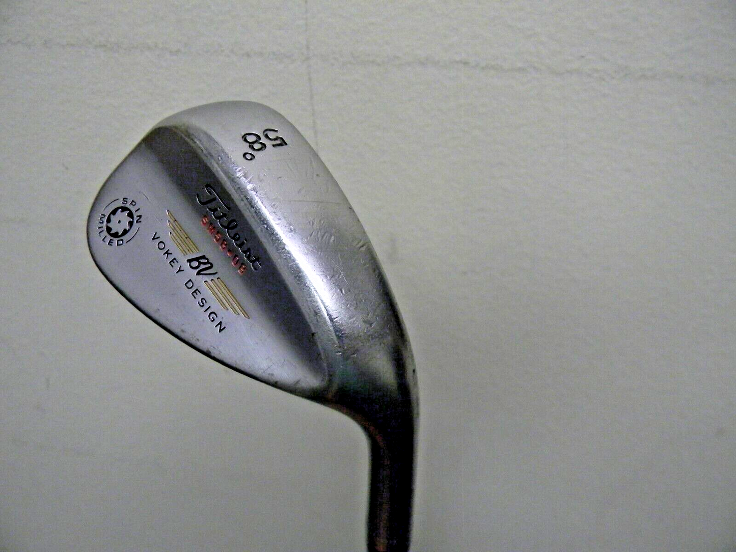 2006 ORIGINAL TITLEIST VOKEY SPIN MILLED TOUR CHROME FINISH 58* SAND LOB WEDGE