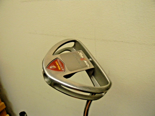 NICE TAYLORMADE ROSSA MONZA CORZA PUTTER 35.50"  WINN JUMBO GRIP W HEAD COVER