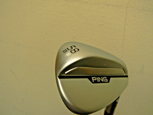 NEW PING si59 58* SAND LOB WEDGE B GRIND 8* BOUNCE Z- Z115 STEEL SHAFT