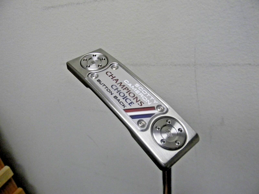 NU IN WRAPPER SCOTTY CAMERON CHAMPIONS CHOICE BUTTONBACK NEWPORT 2.5 PLUS PUTTER