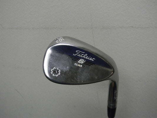 TITLEIST SM7 CHROME 56* SAND WEDGE M GRIND 8* BOUNCE