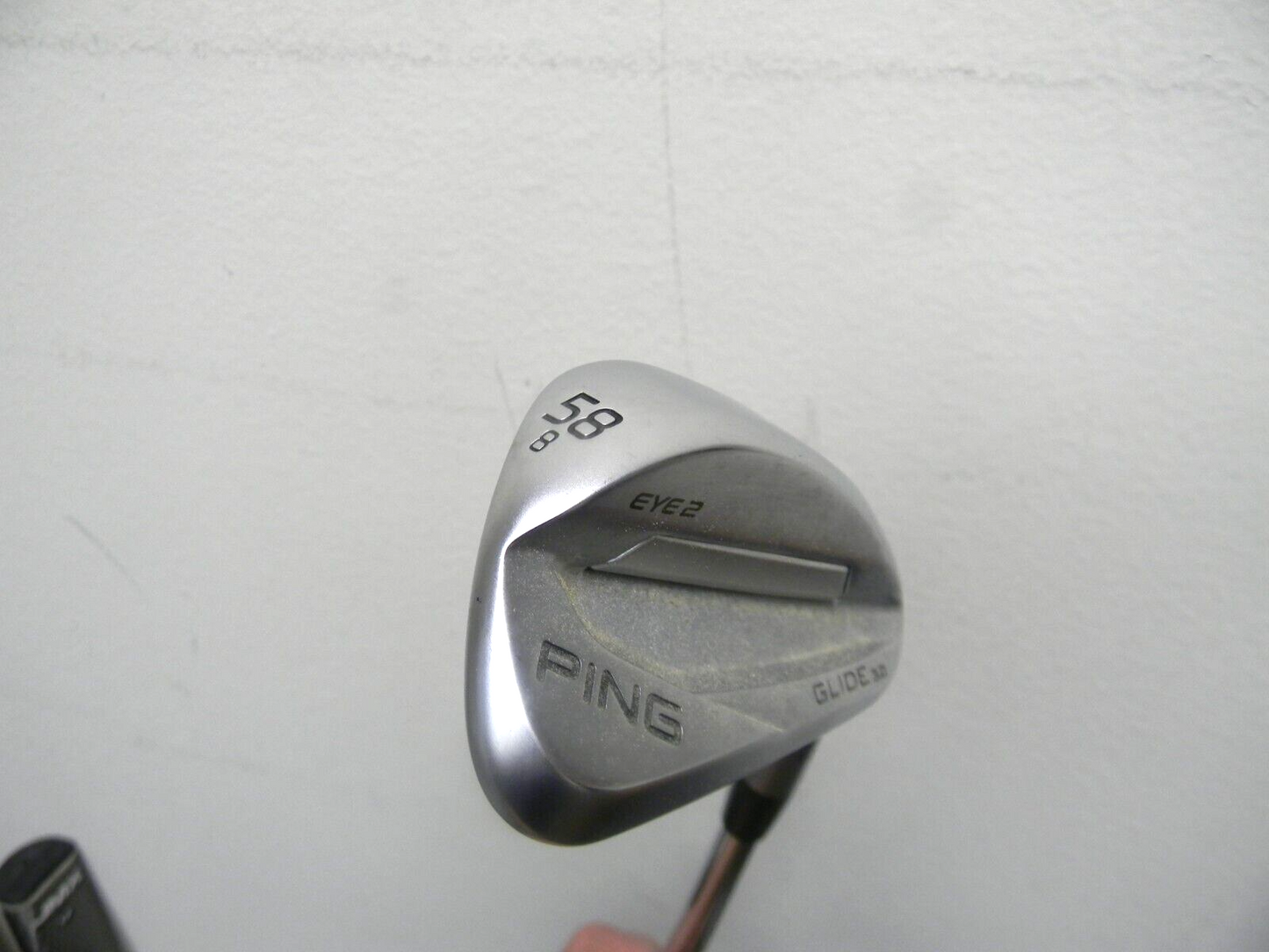 NICE PING GLIDE 3.0 EYE 2 58* SAND LOB WEDGE 8* BOUNCE  Z-Z115 SHAFT BLACK DOT