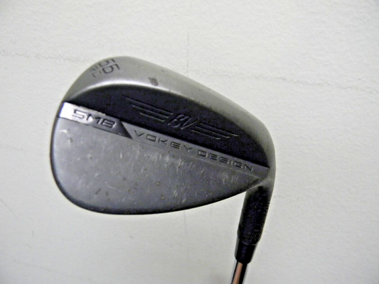 TITLEIST VOKEY SM8 JET BLACK SAND WEDGE 56* D GRIND 12* BOUNCE RIFLE 5.5 REG