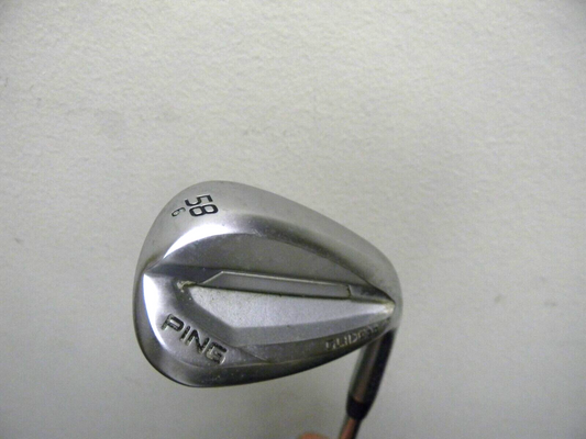 CLEAN PING GLIDE 3.0 SAND LOB WEDGE TS 58* BLACK DOT Z-Z15 STEEL STIFF NEW GRIP