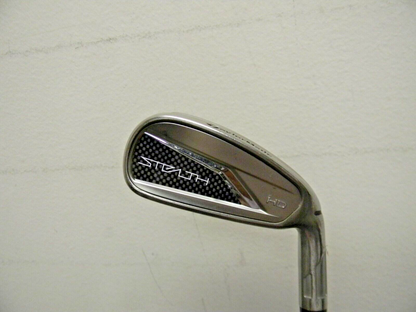 NICE TAYLORMADE STEALTH HD HIGH DRAW 6 IRON KBS MAX MT 85g STEEL REGULAR FLEX