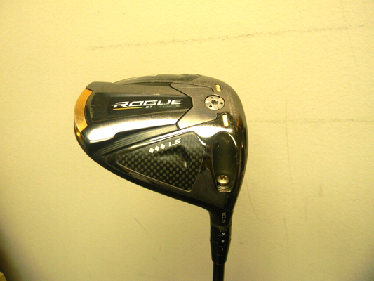 NICE CALLAWAY ROGUE ST TRIPLE DIAMOND LS DRIVER 10.5* HZRDUS BLACK GEN4 STIFF