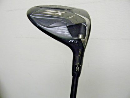 SRIXON ZX MKII FAIRWAY WOOD #3 15* HZRDUS SMOKE RDX RED  60g STIFF