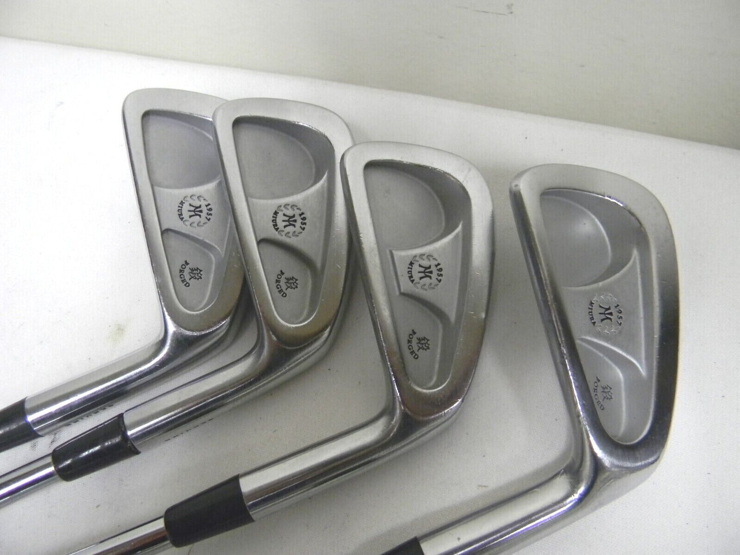 NICE RARE MIURA CB 1957 COMBO IRON SET 4 - 7 CB HEADS 8 - PW MUSCLE BACK S-300