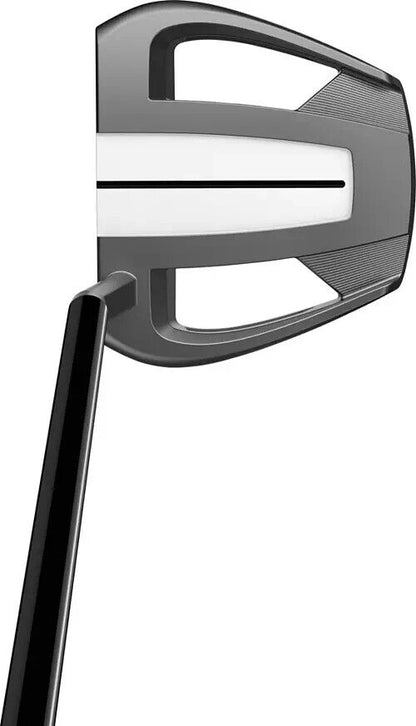 NEW IN WRAPPER TAYLORMADE SPIDER TOUR V DOUBLE BEND PUTTER 35" W HEAD COVER