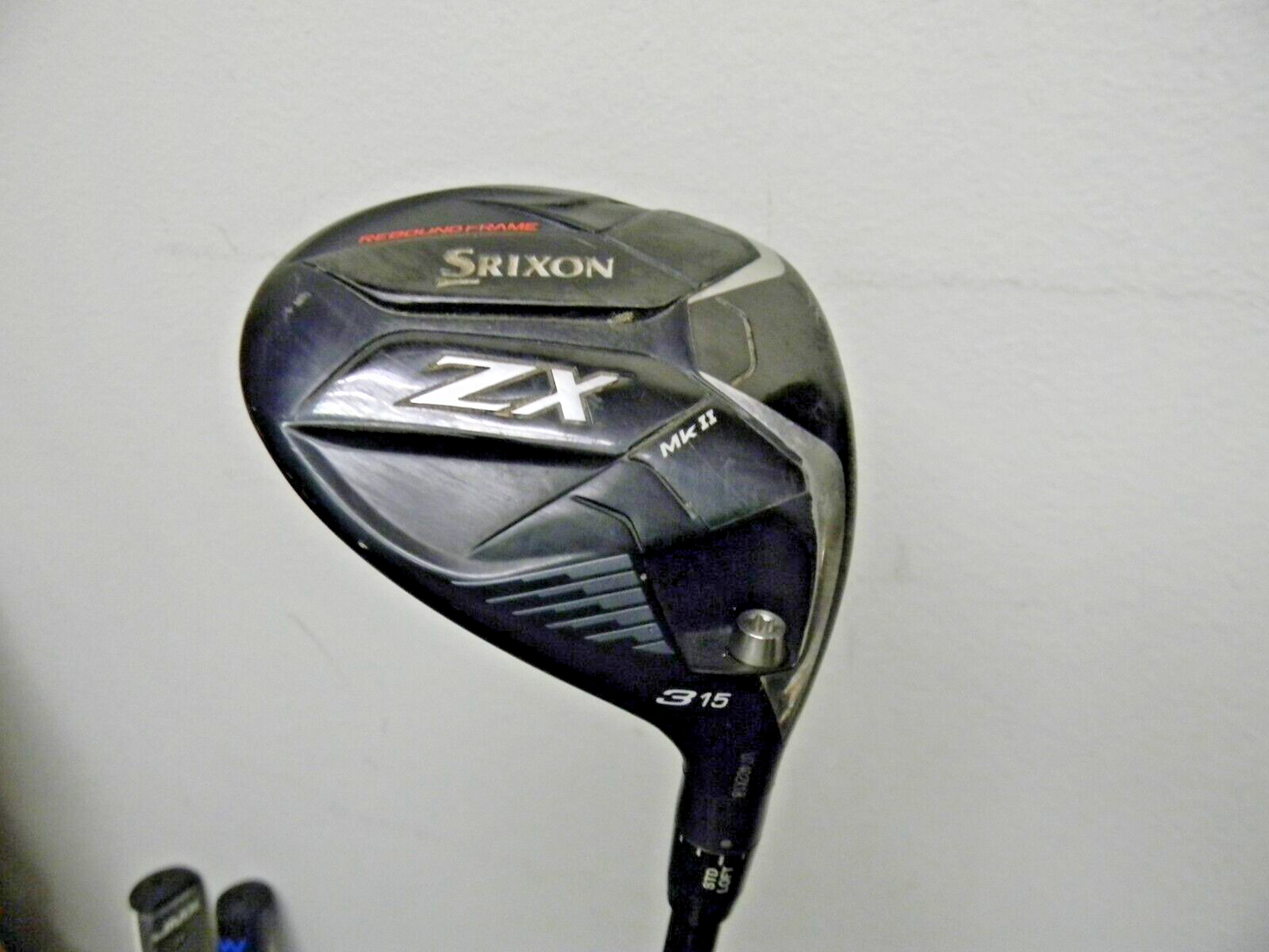 SRIXON ZX MKII FAIRWAY WOOD #3 15* HZRDUS SMOKE RDX RED  60g STIFF