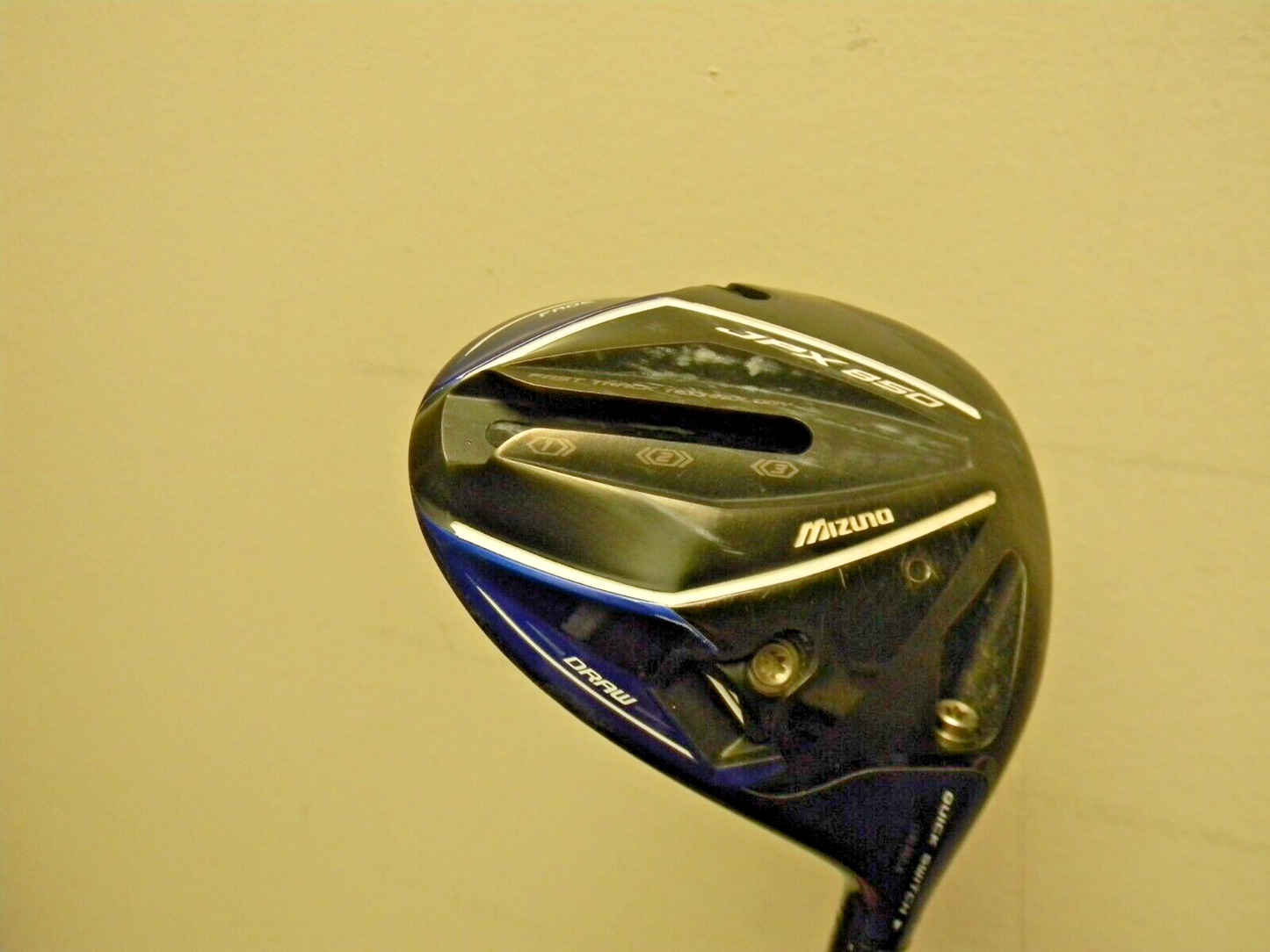 MIZUNO JPX 850 DRIVER 7.5* to 11.5* LOFT ADJUSTABILITY MOTORE SPEEDER 6.3 REG HC