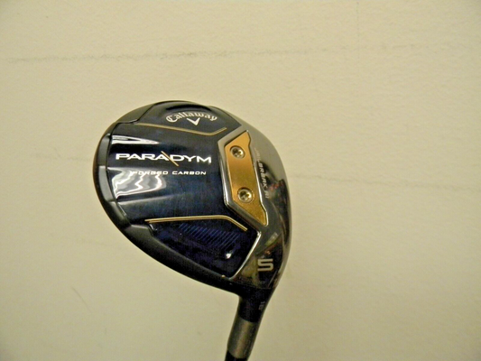 NICE CLEAN CALLAWAY PARADYM #5 FAIRWAY WOOD HZRDUS SILVER 5.5 60g REGULAR FLEX