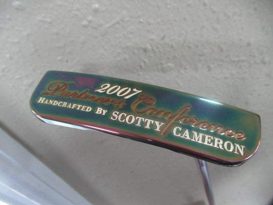 NEW TITLEIST SCOTTY CAMERON VIP LTD EDITION PUTTER 35 STAMPED 1/130 SEALED GRIP