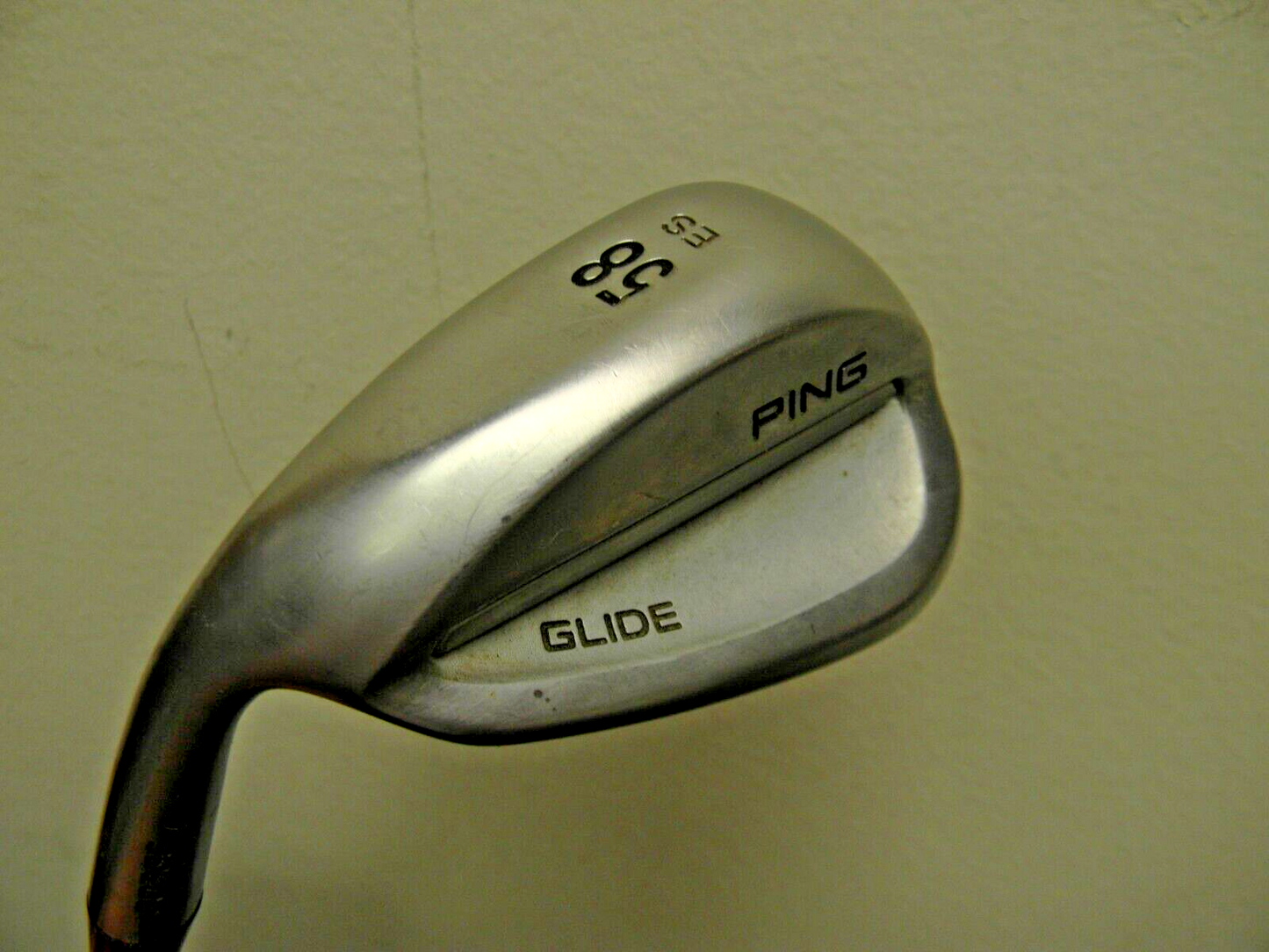 NICE PING GLIDE ES LEFT HAND 58* SAND LOB WEDGE AWT 2.0 REG BLACK DOT +1/2 OVER