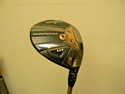 CALLAWAY PARADYM TRIPLE DIAMOND FAIRWAY WOOD #3 15* ASCENT BLUE 50g REGULAR FLEX