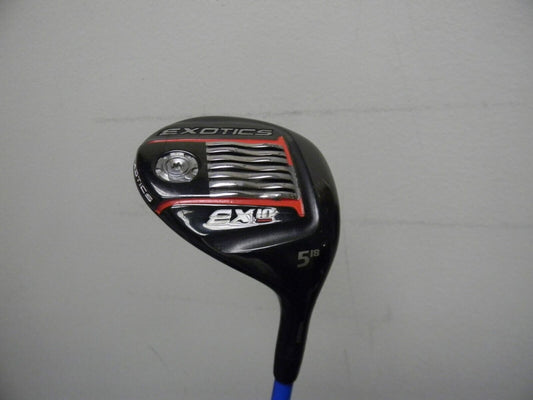 NICE CUSTOM TOUR EDGE EXOTICS EX10 FAIRWAY WOOD #5 18* ACCRA FX EXTRA STIFF