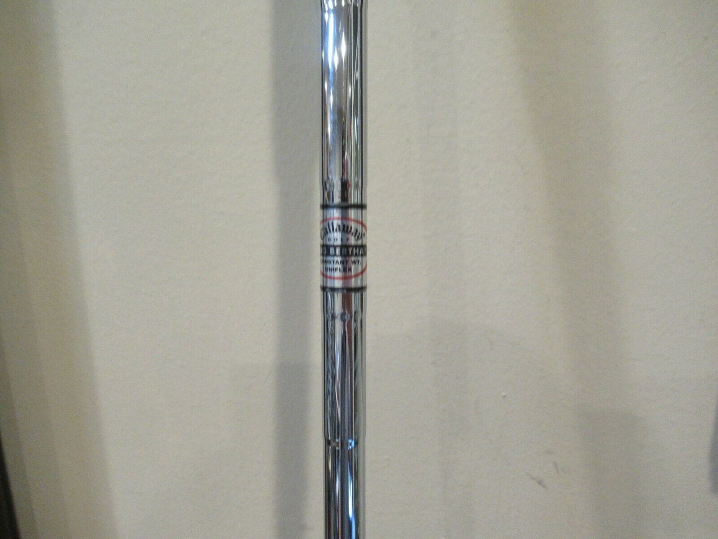 2004 CALLAWAY 6 IRON FACTORY STEEL UNIFLEX SHAFT NEW GRIP FREE SHIPPING