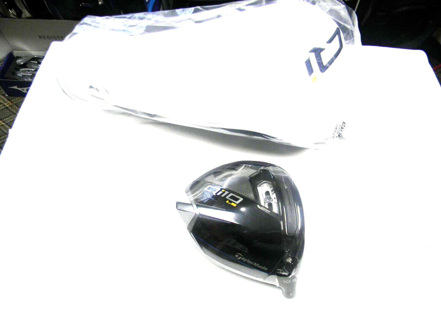 NEW IN SHRINK HEAD ONLY TAYLORMADE  Qi10 LS DRIVER HEAD 10.5* HC INCLUDED