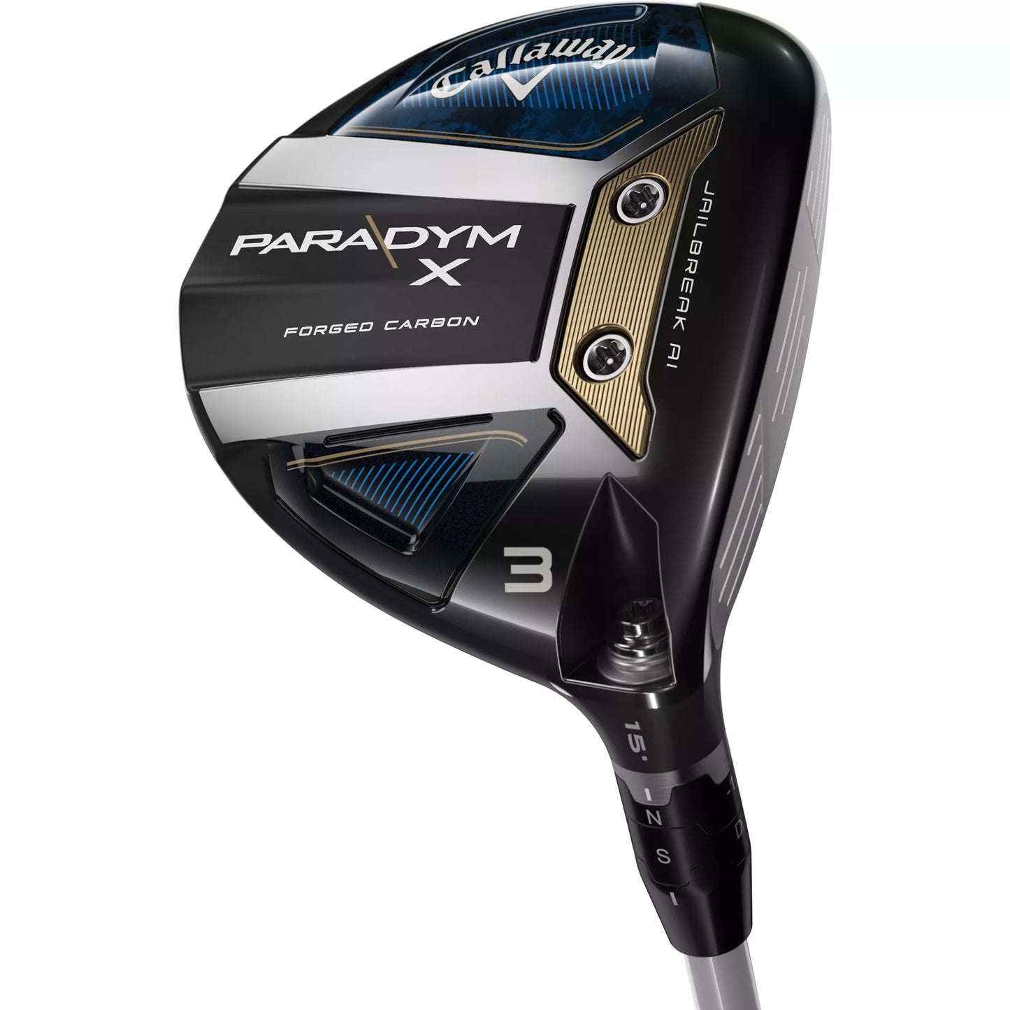 CALLAWAY PARADYM X #3hl FAIRWAY WOOD 16.5* ALDILA ASCENT 50g REG W HC